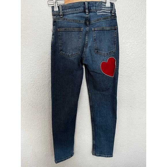 REVICE Jeans Mon Amour Cropped Jeans Size 25 - Picture 4 of 5